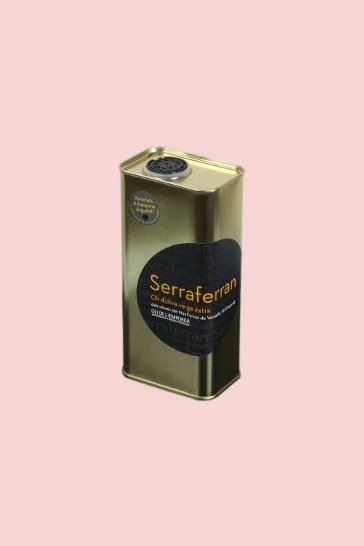 Extra Virgin Olive Oil Serraferran Arbequina/Argudell 500 ml (can)