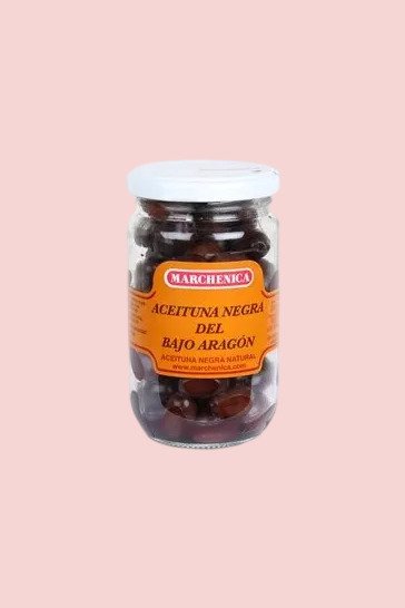 Black Olives from Bajo Aragón Marchenica 200 gr