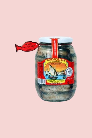 Salted Anchovies from l'Escala Callol Serrats 1450 gr - 35/40 u.