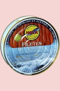 Cantabrian Anchovy Fillets in Olive Oil Hoya 500 gr