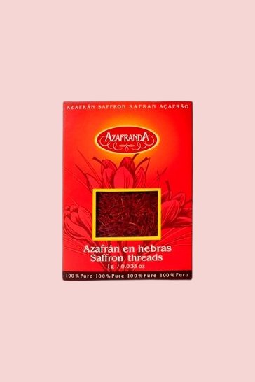 Pure Saffron threads Azafranda, 1-Gram Box
