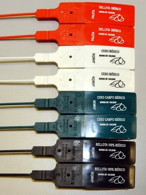 Jamon iberico official security seals