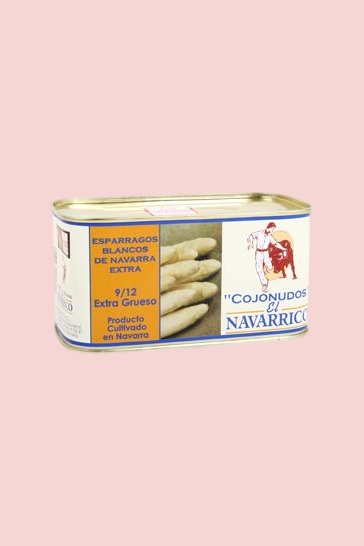 White Asparagus from Navarra El Navarrico Cojonudos (9/12 units)