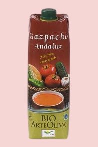 Organic Andalusian Gazpacho ArteOliva 1 l.