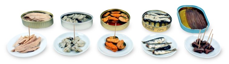 Picture of the pack cans, opened