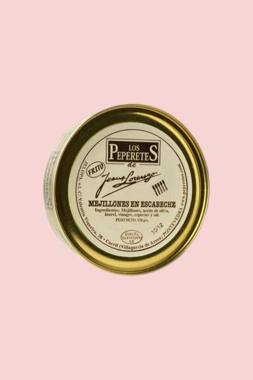 Marinated Mussels Los Peperetes 10/12 u. 150 gr