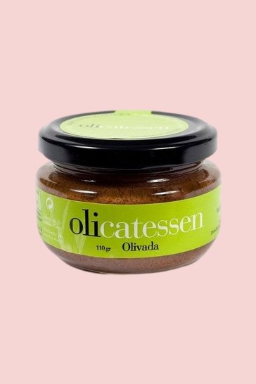 Organic Arbequina Olive Paste Olicatessen 110 gr (tapenade)