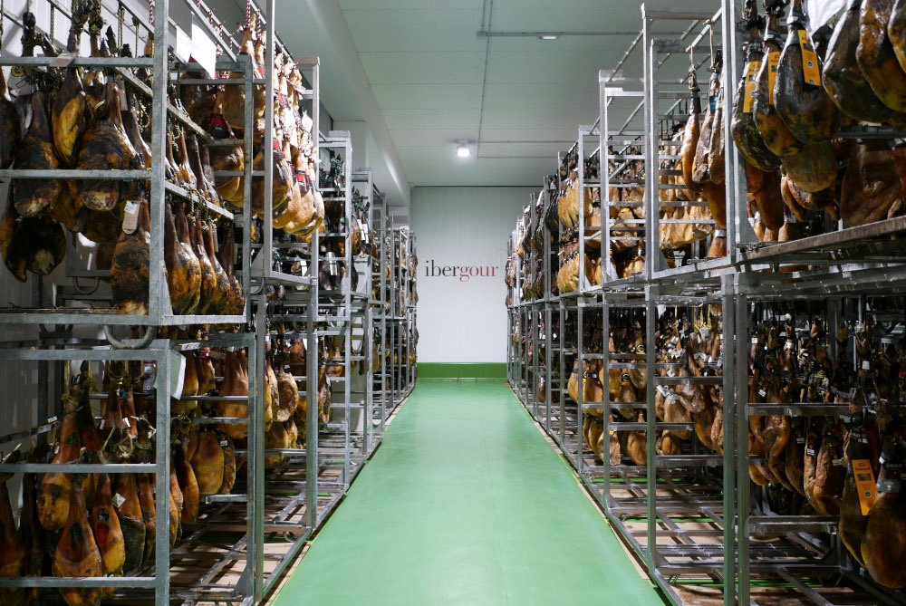 Ham storage aisle.