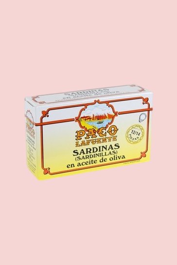 Sardines in olive oil Paco Lafuente 12/14 u. 125 gr (sardinillas)