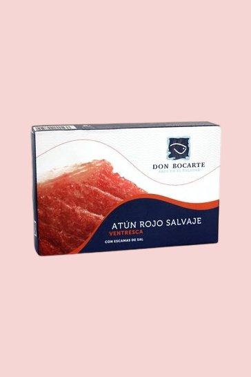 Atlantic bluefin Tuna Fillets with salt flakes Don Bocarte 215 gr